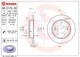 Гальмівний диск BREMBO 08C17221 KIA Ceed, Pro Ceed, Cerato, Soul; Hyundai I30, Veloster, Elantra, Creta 584113X300, 58411A6300, 584113Y300 - изображение 1