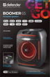Портативна акустика Defender (65265) Beatbox 65 65Вт, BT/FM/USB/TF/AUX/TWS, чорний 65 Вт Bluetooth 5.3 до 3 год роботи - изображение 7