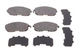 Комплект гальмівних колодок ATE 13046057162 Suzuki SX4; Nissan Juke, Tiida, Teana; Renault Latitude 19374077, D10601KA1A, 410609J425 - изображение 1