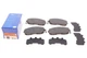 Комплект гальмівних колодок ATE 13046057162 Suzuki SX4; Nissan Juke, Tiida, Teana; Renault Latitude 19374077, D10601KA1A, 410609J425 - изображение 2