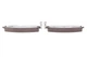 Комплект гальмівних колодок ATE 13046057162 Suzuki SX4; Nissan Juke, Tiida, Teana; Renault Latitude 19374077, D10601KA1A, 410609J425 - изображение 3