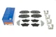 Гальмівні колодки ATE 13046056692 Subaru Legacy, Forester, Outback, Impreza, XV 26696FJ000, 26696AG031, 26696AG010 - зображення 5
