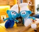Мягкая плюшевая игрушка Смурфик Инженер персонаж The Smurfs 40 см - изображение 2