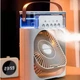 Вентилятор-зволожувач повітря з LED підсвіткою та USB Type-C, портативний настільний кондиціонер - изображение 2