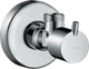 Кран угловой Hansgrohe S 1/2 - 3/8" (13901000) - изображение 1