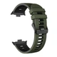 Ремінець Dual-color для фітнес-браслету Xiaomi Smart Band 9Pro / 8Pro Khaki-black - зображення 1