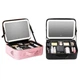 Косметичка б'юті кейс Make Up з LED дзеркалом, органайзер для косметики з підсвіткою - зображення 6
