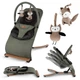 Шезлонг Kidwell Rubi green/black wooden - зображення 4