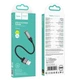 Кабель AUX Hoco UPA32D Clever converter USB to 3.5 1м Чорний - зображення 2