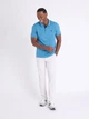 Поло длинное мужское U.S. Polo Assn 118716-EE00A(SEDONA BLUE) M Синее (786662524923) - изображение 3