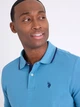 Поло длинное мужское U.S. Polo Assn 118716-EE00A(SEDONA BLUE) M Синее (786662524923) - изображение 5