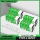 Перезаряживаемая литиева крона 2 шт аккумулятор PUJIMAX ёмкость 4400 mah 9 V + кабель Type C 1500 циклов зарядки - изображение 1