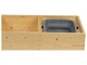Детская деревянная песочница PLAYTIVE 2в1 с бассейном и крышкой, 150×45 см, от 1 года - изображение 7