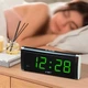 Світлодіодний настільний годинник з будильником VST 730 електронний LED годинник з підсвічуванням - зображення 2