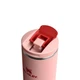 Термокружка 470мл, нержавіюча сталь STANLEY Fliptop Mug Peach Rose 10-13062-0050 - изображение 3