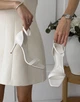Босоножки с ремешком на каблуках Meideli Женские Белый 35 (23 cм) Код: tt46 white - изображение 2