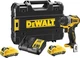 Акумуляторний шурупокрут DeWalt 12 В з 2 акумуляторами 2 Аг (DCF601D2-QW) - зображення 1