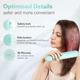 Беспроводная аккумуляторная щетка-выпрямитель для волос Webeauty - изображение 6