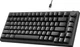 Клавіатура AJAZZ AK820 Black Ігрова Дротова Механічна, USB-C, біла підсвітка, Red Switch - зображення 2