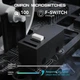 Ігрова Мишка ATTACK SHARK R5 ULTRA White Карбоновий Корпус Бездротова Трирежимна 2.4G/Bluetooth/Кабель, 8000Hz, PAW3950MAX, 42000 DPI, 39 грам Ультралегка - зображення 12