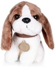 М'яка іграшка EcoToys Плюшевий песик у сумці Бігль з щіткою (HC750228) (5905817008285) - зображення 4