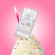 Антисептик-спрей для захисту шкіри рук Mermade Birthday Cake з ароматом святкового ванільного торту 16 мл - зображення 2