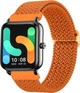 Текстильний ремінець Bandio для Haylou RS4 Plus (LS11) Orange (43079-2C) - зображення 1