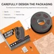Філамент для 3D-принтера TECBEARS PLA матовий сірий 1.75 мм, 1 кг, високошвидкісний друк - зображення 5