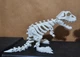 Подвижный скелет Тираннозавра – Tyrannosaurus Rex 20х10х10 см белый - изображение 3