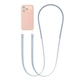 Шнурок, Crossbody Strap, Блакитний - 706679 - зображення 2