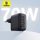 Зарядное устройство сетевое 70W Baseus EnerFill FE22 2C+U (E01235) - изображение 1