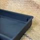 Чабань 28×12×4 см пластиковая доска с решеткой и сливным отверстием черный(KB_2786965193) - изображение 5