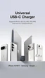 Сетевое зарядное устройство 45W Baseus EnerFill FN22 GaN Type-C Fast Charger быстрая зарядка QC3.0/PD3.0 (EO01233) - изображение 5