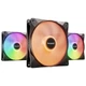 Кулер для корпуса be quiet! Light Wings LX 140mm PWM 3-Pack Black (BL127) - изображение 1