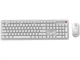 Комплект (клавіатура + миша) Gembird KBS-WPS-01-W-CYRL White - изображение 1