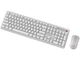 Комплект (клавіатура + миша) Gembird KBS-WPS-01-W-CYRL White - изображение 4
