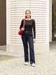 Бананка Uniqlo розмір ONESIZE червона (15) (478708) - изображение 2