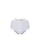 Женские трусики Victoria's Secret (28744968273) Exploded Logo Cotton Modern Brief M серые - изображение 4