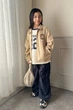 Детская куртка UNIQLO на молнии 1159862111 (Бежевый 11-12) на рост 145-155 см - изображение 4