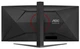 Монітор 34" AOC CU34G4 (CU34G4) Fast VA 180Hz 3440x1440 Curved Black - зображення 8