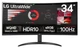 Монітор 34" LG 34WR50QK-B (34WR50QK-B.AEU) VA 100Hz 3440x1440 Curved Black - зображення 1