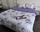 Постельное белье LARA сатин d13261p полуторное 150х220 см - изображение 3