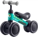 Rowerek biegowy trojkolowy dla dzieci RICOKIDS RK-606 Czarno-turkusowy (5903890632502) - obraz 1