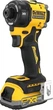 Zakrętarka udarowa hydrauliczna DeWalt 1/4' 18 V 56 Nm z 2 akumulatorami 1.7 Ah (DCF870E2T-QW) - obraz 3