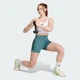 Женские велосипедки Optime 3-Stripes 1/4 adidas JX2817 (XL 10 см) зеленый (4068809987034) - изображение 3