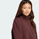 Женская спортивная кофта ALL SZN Soft Lux Quarter-Zip adidas JW7421 (XL) коричневый (4068808497282) - изображение 3