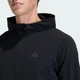 Мужское худи D4T WORKOUT FULL-ZIP adidas KA4821 (L) черный (4068822091947) - изображение 5