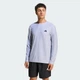 Чоловічий лонгслів WORKOUT ESSENTIALS FLEX adidas KD2862 (L) білий (4068821519237) - зображення 1