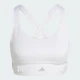 Женский спортивный бра FastImpact Luxe Run High-Support adidas IM7706 (2XS (C-D)) белый (4067886028029) - изображение 1