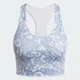 Жіноче бра Own the Run Pocket Medium Support Print adidas JN9694 (2X (C-D)) сірий (4067902503547) - зображення 7